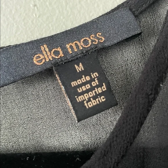 ELLA MOSS|Black Mini Cocktail dress|Medium|EUC - Picture 4 of 6